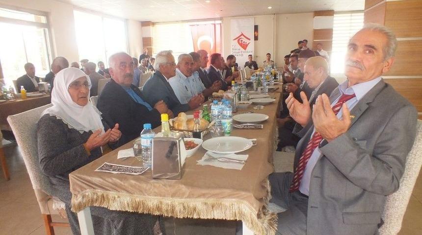 Malazgirt&rsquo;te Şehit Aileleri Ve Gaziler Onuruna Yemek