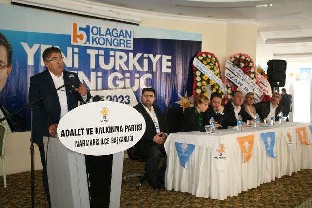 Ak Parti Marmaris İlçe Kongresi Gerçekleşti