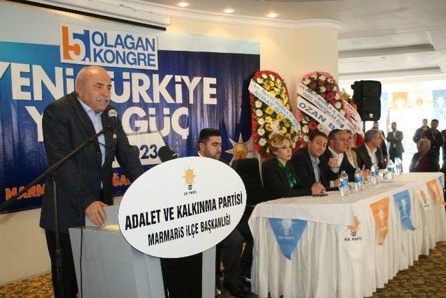 Ak Parti Marmaris İlçe Kongresi Gerçekleşti