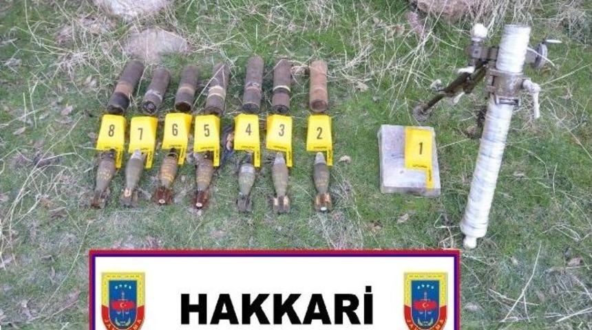 Hakkari&rsquo;de Silah Ve M&uuml;himmat Ele Ge&ccedil;irildi