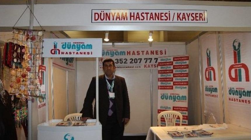Y&ouml;resel &Uuml;r&uuml;nler Fuarı&rsquo;nda D&uuml;nyam Hastanesi Stant A&ccedil;tı