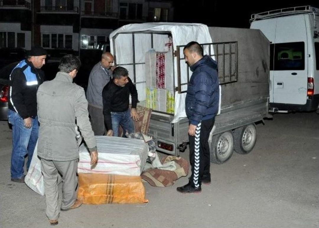 (&ouml;zel Haber) R&ouml;morklu Minib&uuml;slere Ka&ccedil;ak Sigara Operasyonu