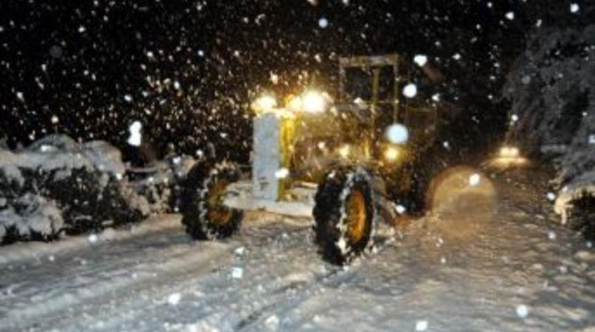 Bartın'da 7 K&ouml;y Yolu Ulaşıma Kapalı