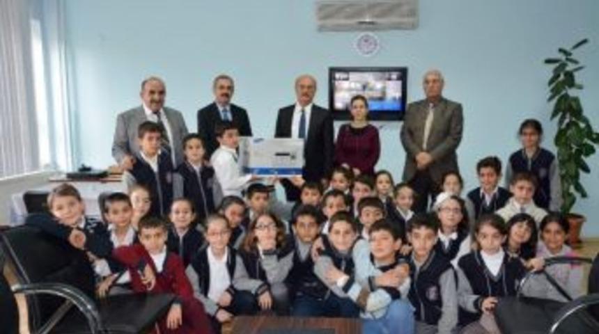 Adıyaman Belediyesi&rsquo;nden Atık Pil Toplama Şampiyonlarına Hediye