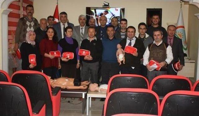 Yozgat Gıda Tarım Ve Hayvancılık İl Müdürlüğü Personeline İlk Yardım Eğitimi Verildi 1
