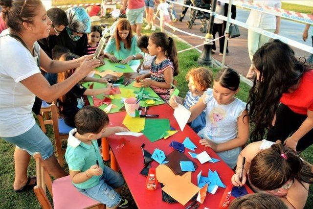 Çocuklar Yaz Sonu Şenliğinde Doyasıya Eğlendi