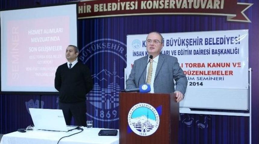 B&uuml;y&uuml;kşehir&rsquo;den Hizmet İ&ccedil;i Eğitim Semineri