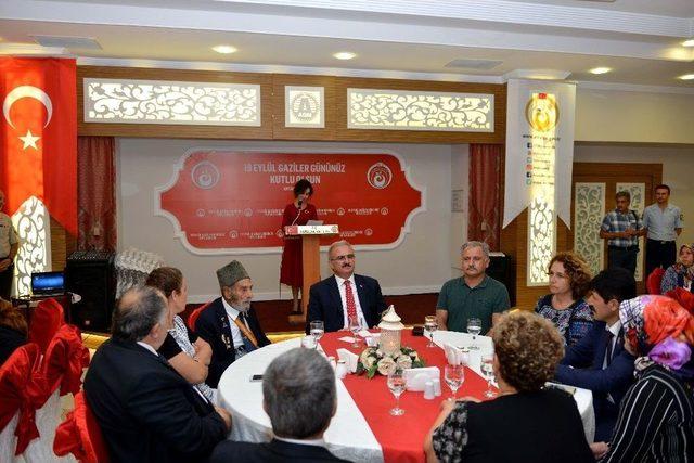 Antalya&rsquo;da Gaziler Ve Şehit Yakınlarına Resepsiyon 1