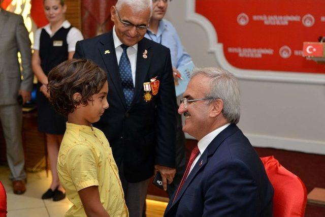 Antalya&rsquo;da Gaziler Ve Şehit Yakınlarına Resepsiyon 3