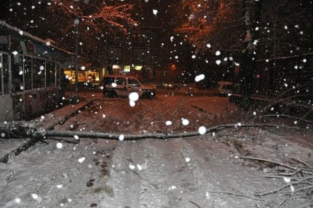 Kar Bursa&rsquo;da Hayatı Fel&ccedil; Etti