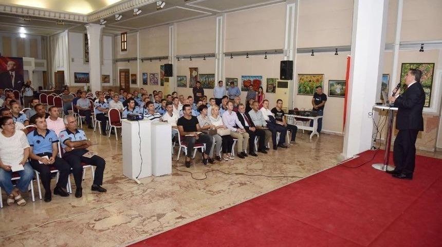 Zabıta Ve İtfaiyecilere G&ouml;revde Y&uuml;kselme Eğitimi