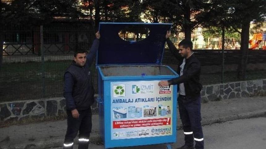 Geri D&ouml;n&uuml;ş&uuml;m Konteynırları Yenileniyor