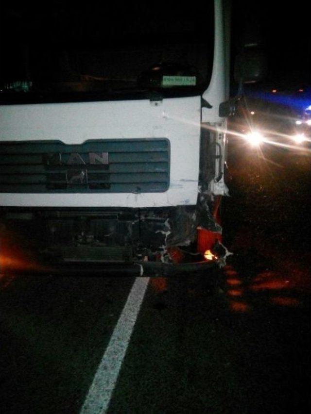 Otomobil Tır a Çarptı; 8 Yaşındaki Ece Naz Öldü, Annesi Yaralı 1