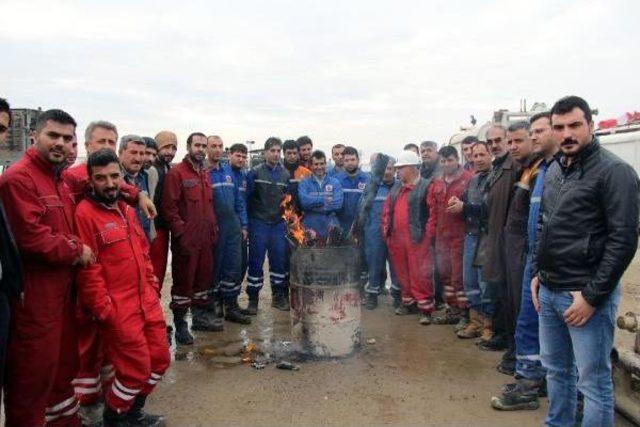 Petrol- İş Şube Başkanı: Bölgede 40'a Yakın Kuyuda Petrol Arama Çalışması Durdu