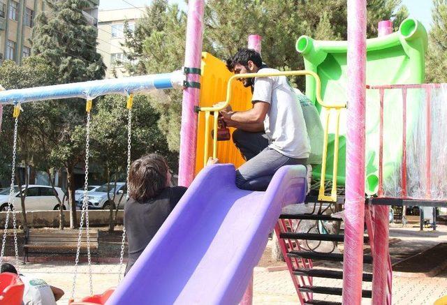 Haliliye’de Parklar Çocuklar İçin Dizayn Ediliyor 1