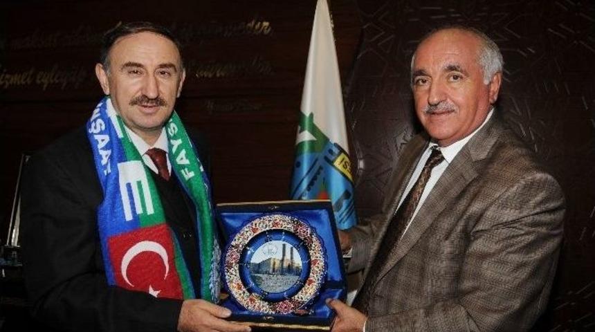 Başkan Kurtulan&rsquo;a Bedfe&rsquo;den Ziyaret