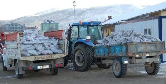 Tatvan’da Kömür Dağıtımı