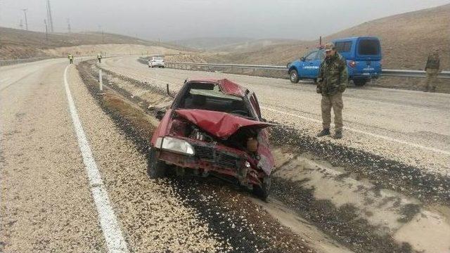 Sivas’ta Trafik Kazası: 1 Ölü, 2 Yaralı 1