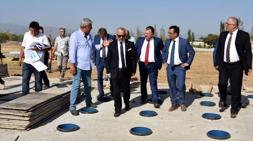 Başkanlar Salihli&rsquo;nin Projelerini İnceledi