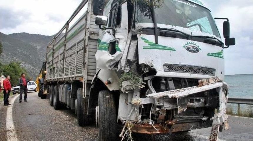 Kamyonet Takla Attı: 1 Yaralı