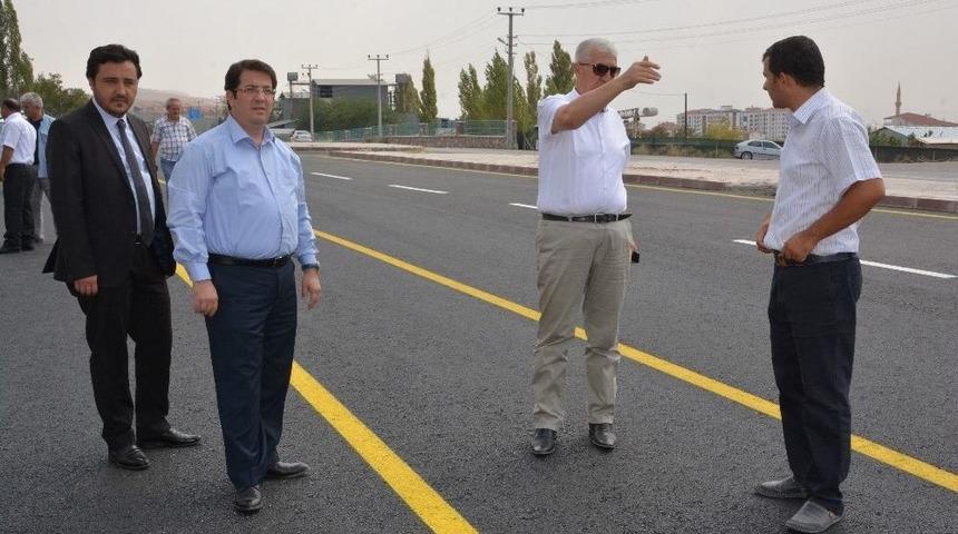Aksaray&rsquo;da &Ouml;zel İdare -toki-akin Yolu &Ccedil;ift Taraflı Ulaşıma A&ccedil;ıldı