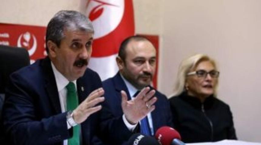 Bbp Genel Başkanı Destici: &ldquo;h&uuml;k&uuml;met 2014 Yılı Başında Belirlediği Hedeflerin Hi&ccedil;birine Ulaşamadı&rdquo;