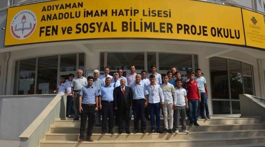 Rekt&ouml;r Prof. Dr. G&ouml;n&uuml;ll&uuml; İmam Hatiplilerle Buluştu