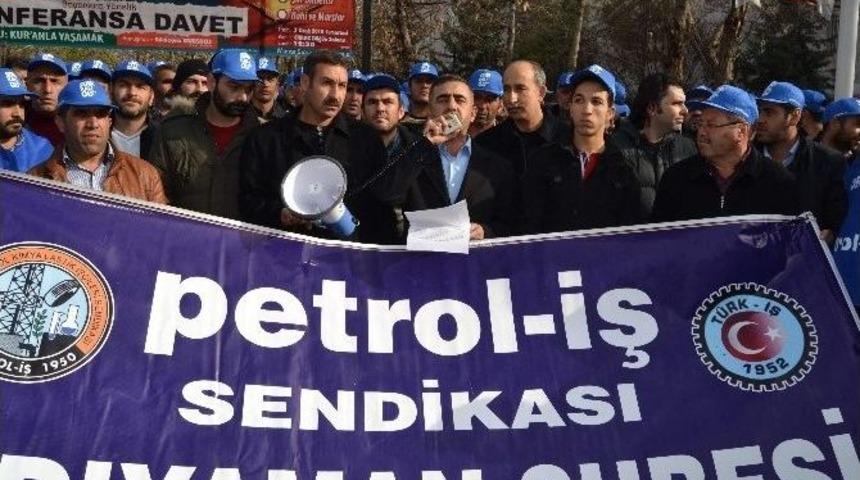 Petrol-iş Sendikasından Tpıc İş&ccedil;ileri İ&ccedil;in Basın A&ccedil;ıklaması