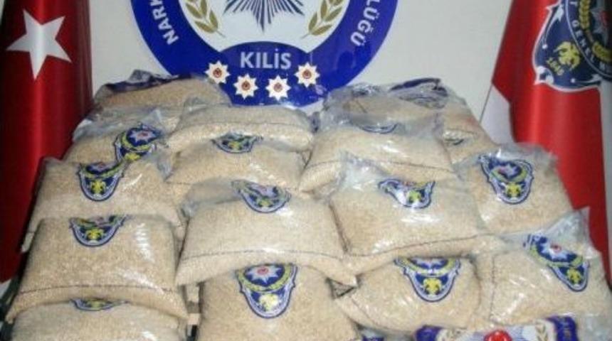 Sınır Kapısında 499 Kilo Uyuşturucu İle Yakalanan Suriyeli Tutuklandı