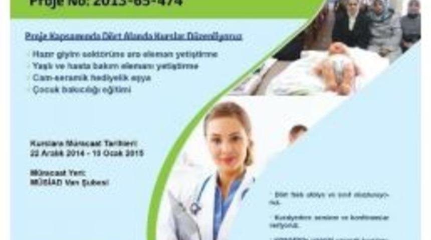 M&uuml;siad Van Şubesi&rsquo;nden 4 Kurs Birden