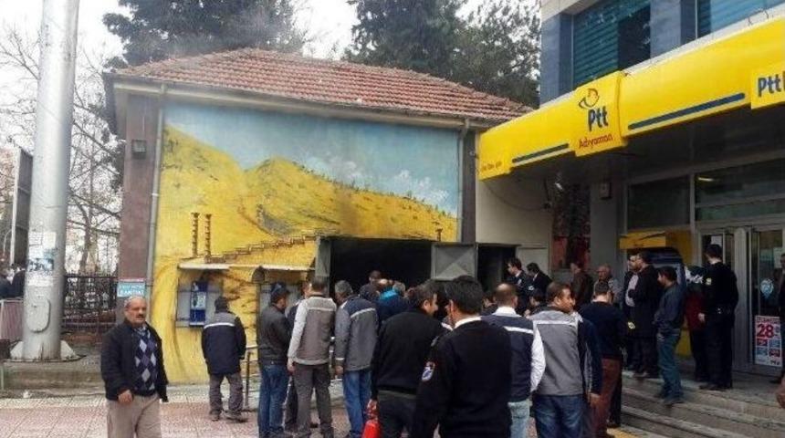 Ptt Trafosunda Yangın Çıktı