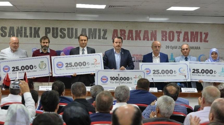 Memur-sen&rsquo;den &ldquo;insanlık Pusulamız, Arakan Rotamız&rdquo; Yardım Kampanyası