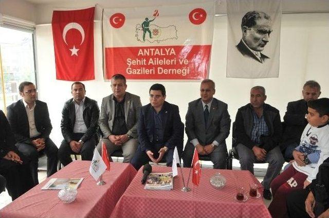 Tütüncü’den Şehit Aileleri Ve Gazilere Ziyaret