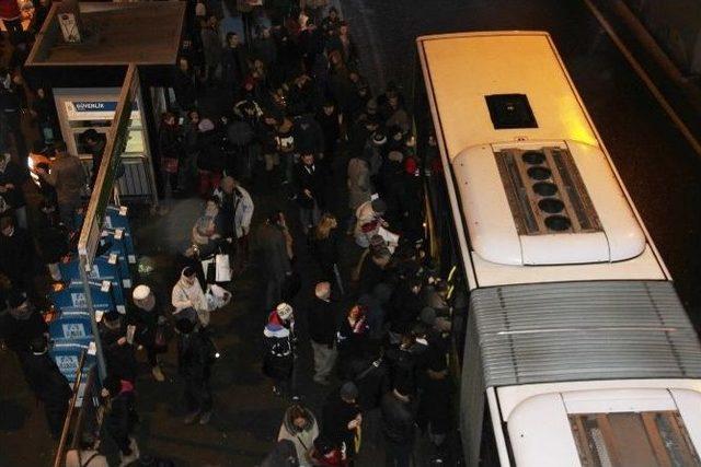 İstanbul’da Yılbaşı Trafiği