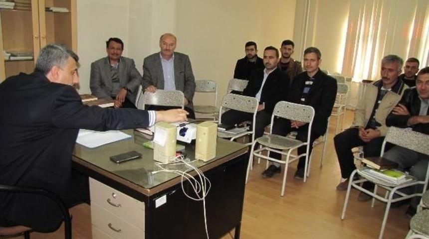 Hisarcık&rsquo;ta İmamlara Hizmet İ&ccedil;i Eğitim Veriliyor