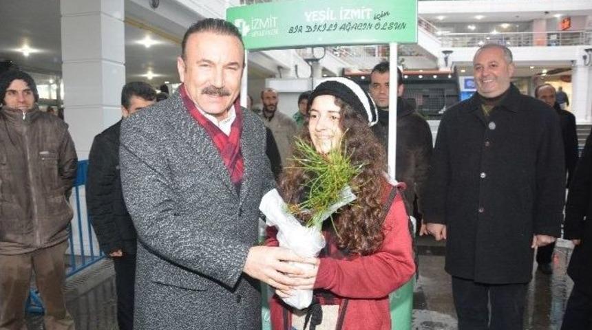 Yeşil Bir İzmit İ&ccedil;in 20 Bin Fidan
