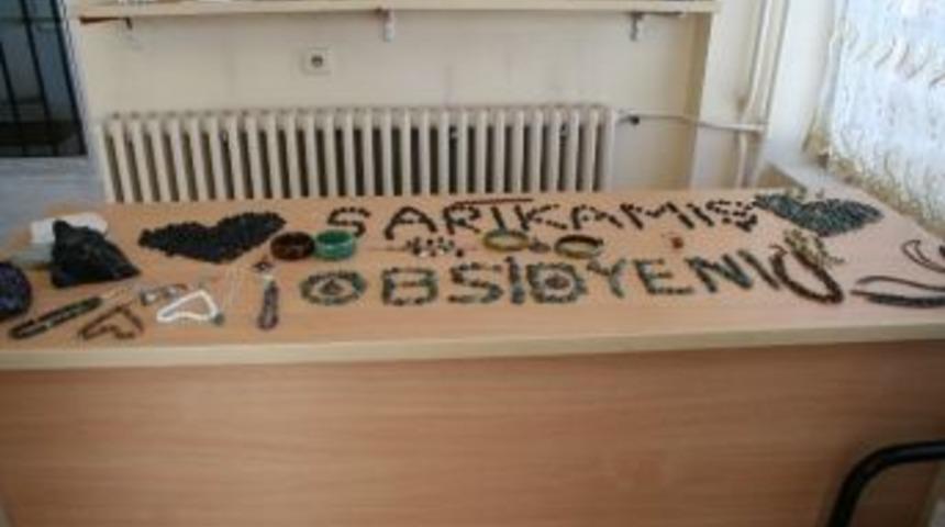 Sarıkamış&rsquo;ta Obsidyen Taşı Şehitler İ&ccedil;in İşleniyor