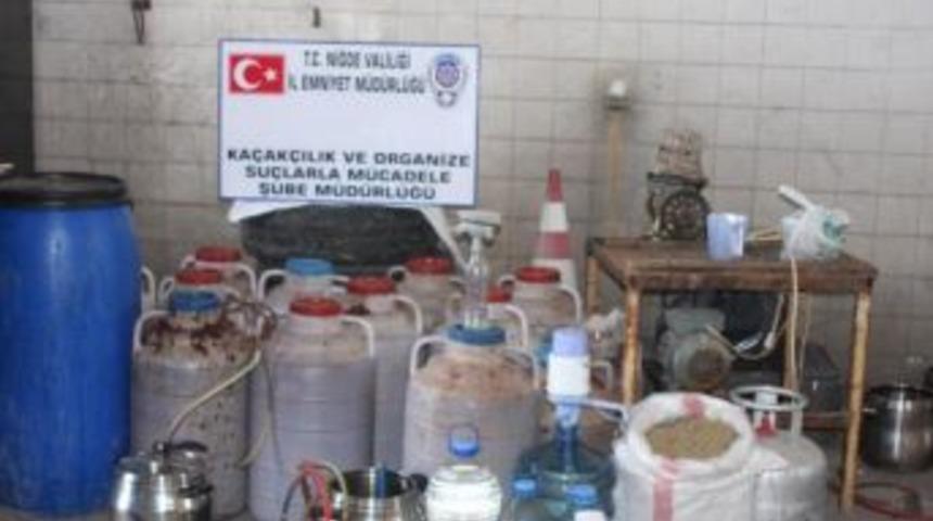 Niğde De Yılbaşı Aşamı Sahte Rakı Operasyonu