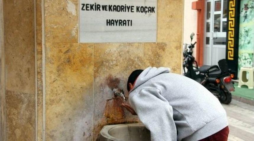 Tatlı Su &Ccedil;eşmeleri Tekrar Akmaya Başladı