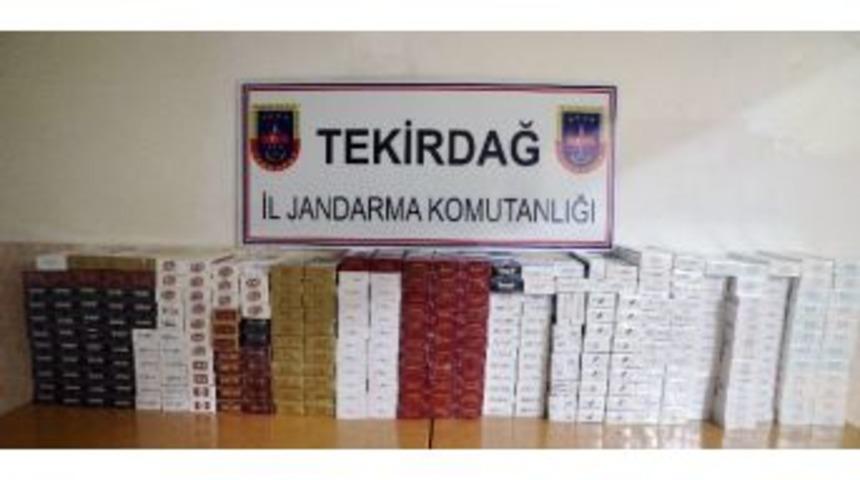 Tekirdağ&rsquo;da 3 Bin 300 Paket Ka&ccedil;ak Sigara Ele Ge&ccedil;irildi