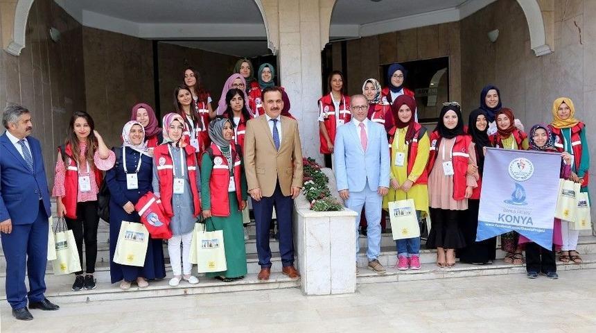 “damla Projesi” Gençlerinden Büyükşehir’e Ziyaret