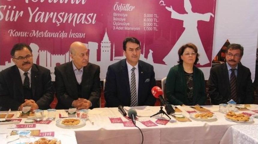 Liseli Şairler Mevlana İ&ccedil;in Yazacak