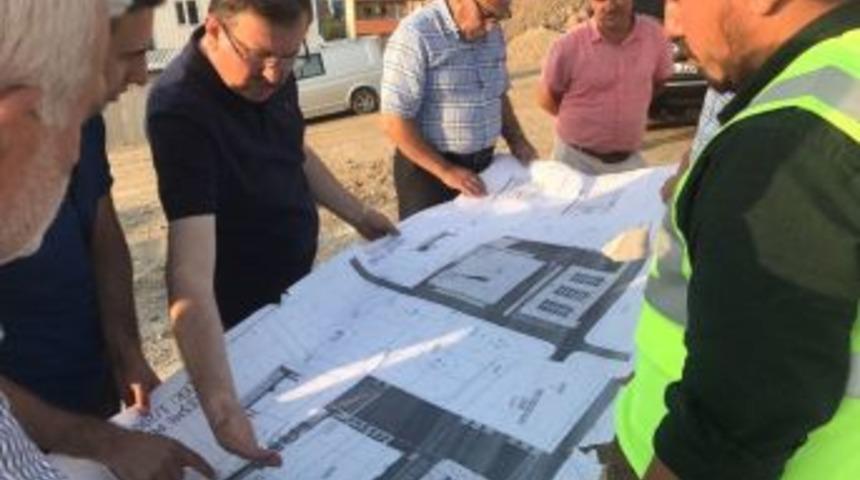 Genel Sekreter Bayram Yapımı Devam Eden Gen&ccedil;lik Merkezi&rsquo;ni İnceledi