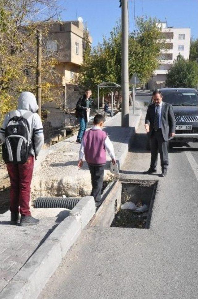 Mardin’de Yağmur Suyu Mazgalları Yenilendi