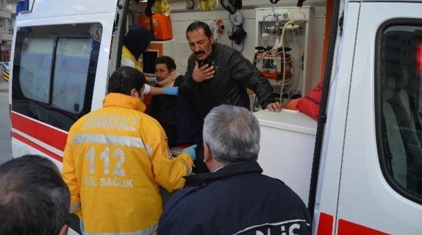 &Ccedil;anakkale&rsquo;de Trafik Kazası; 7 Yaralı