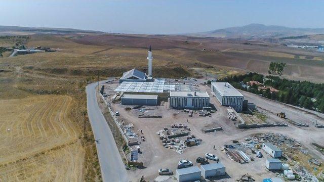 Çimşit Mezarlığı Camii Ekim Sonunda Açılacak