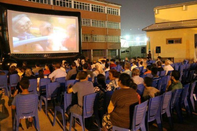 Açık Hava Sinema Etkinliklerinin Sezon Finali Yapıldı