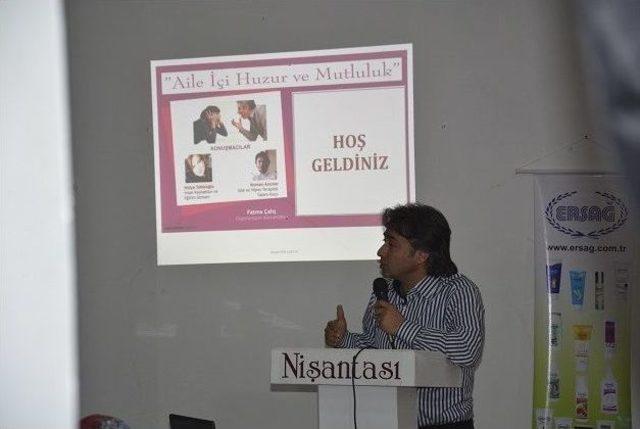 Sungurlu&rsquo;da Aile İ&ccedil;i Huzur Ve Mutluluk Konulu Seminer 1