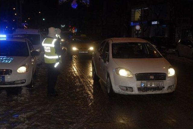 Eskişehir’de Yılın İlk Trafik Uygulamasında Ceza Kesilmedi