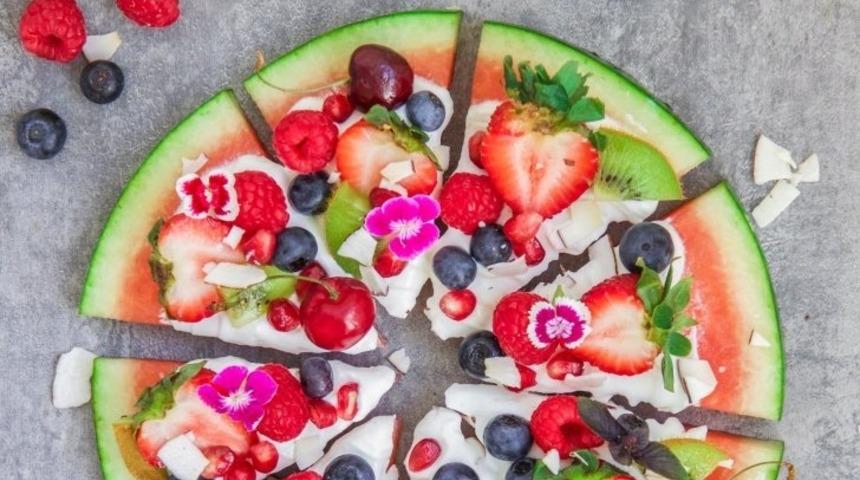 Bir Dilim Buz Gibi Karpuz Pizza Alır Mıydınız?